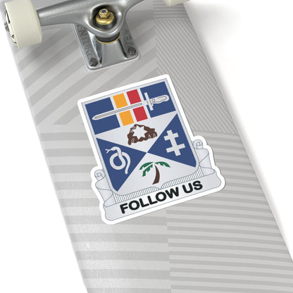 Kiss-Cut Stickers - 293rd Infantry Regiment - DUI wo Txt