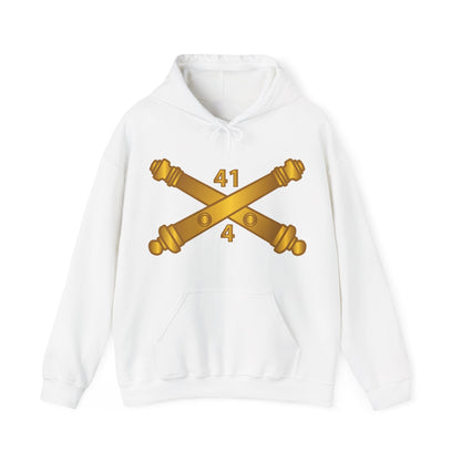 Unisex Heavy Blend™ Hooded Sweatshirt - Army - 4th Bn 41st Artillery  w Branch X 300