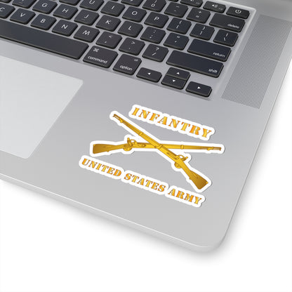 Kiss-Cut Stickers - Army - Infantry - Branch - US Army X 300