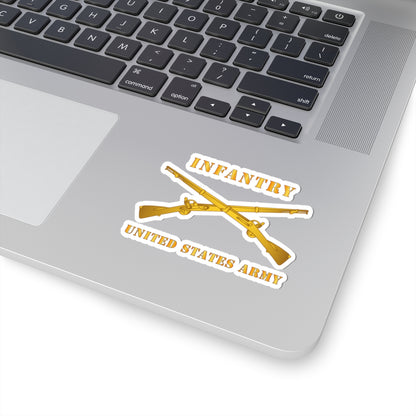 Kiss-Cut Stickers - Army - Infantry - Branch - US Army