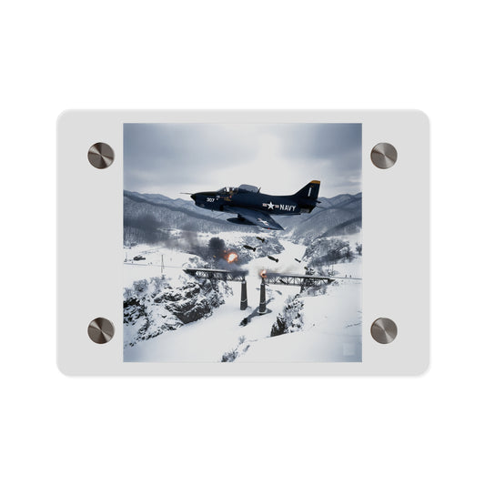 Acrylic Wall Art Panel - Attack at Majon-ni and Samdong-ni during Korean War