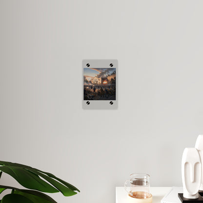 Acrylic Wall Art Panel - Battle of the Alamo
