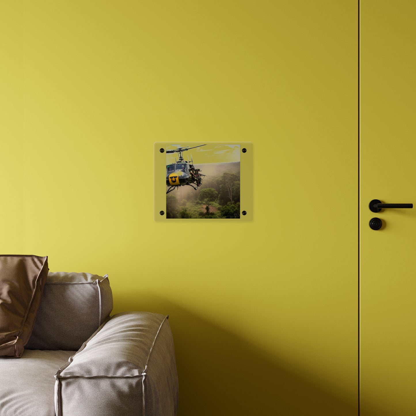 Acrylic Wall Art Panel - 1st Cavalry Division - Air Assault - Vietnam