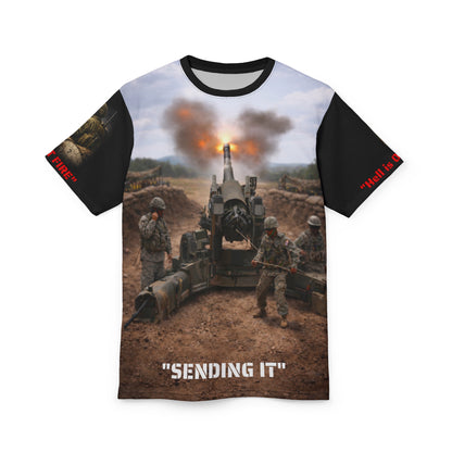 All-Over Print Tee - Artillery - M198 "Sending It"