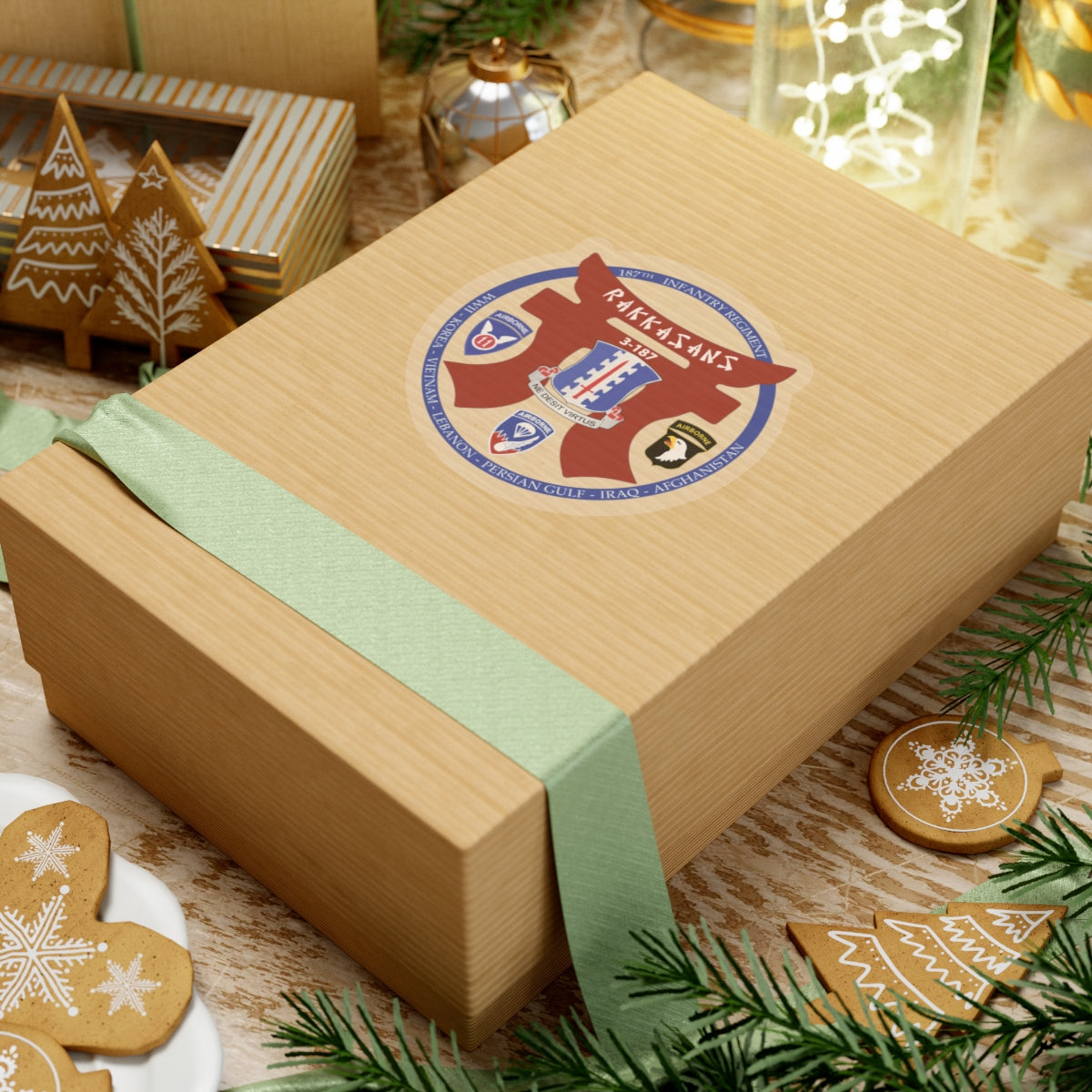 Kiss-Cut Stickers - 187th INF Regiment - Rakkasans - Special