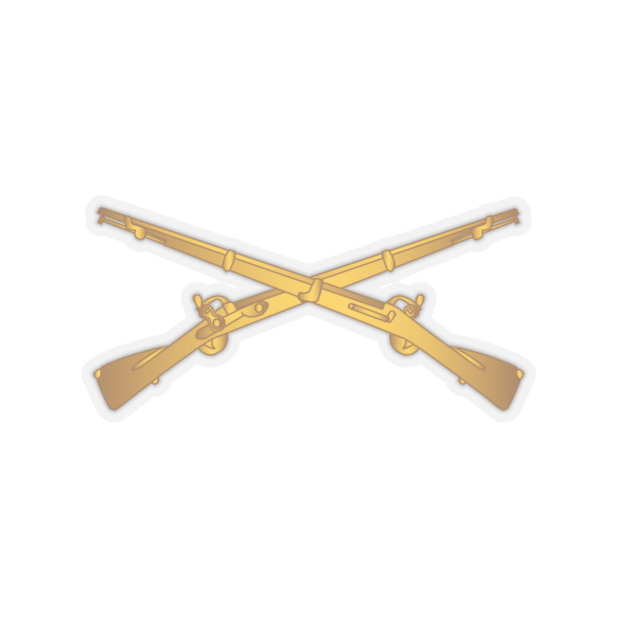 Kiss-Cut Stickers - Army - Infantry Branch wo Txt