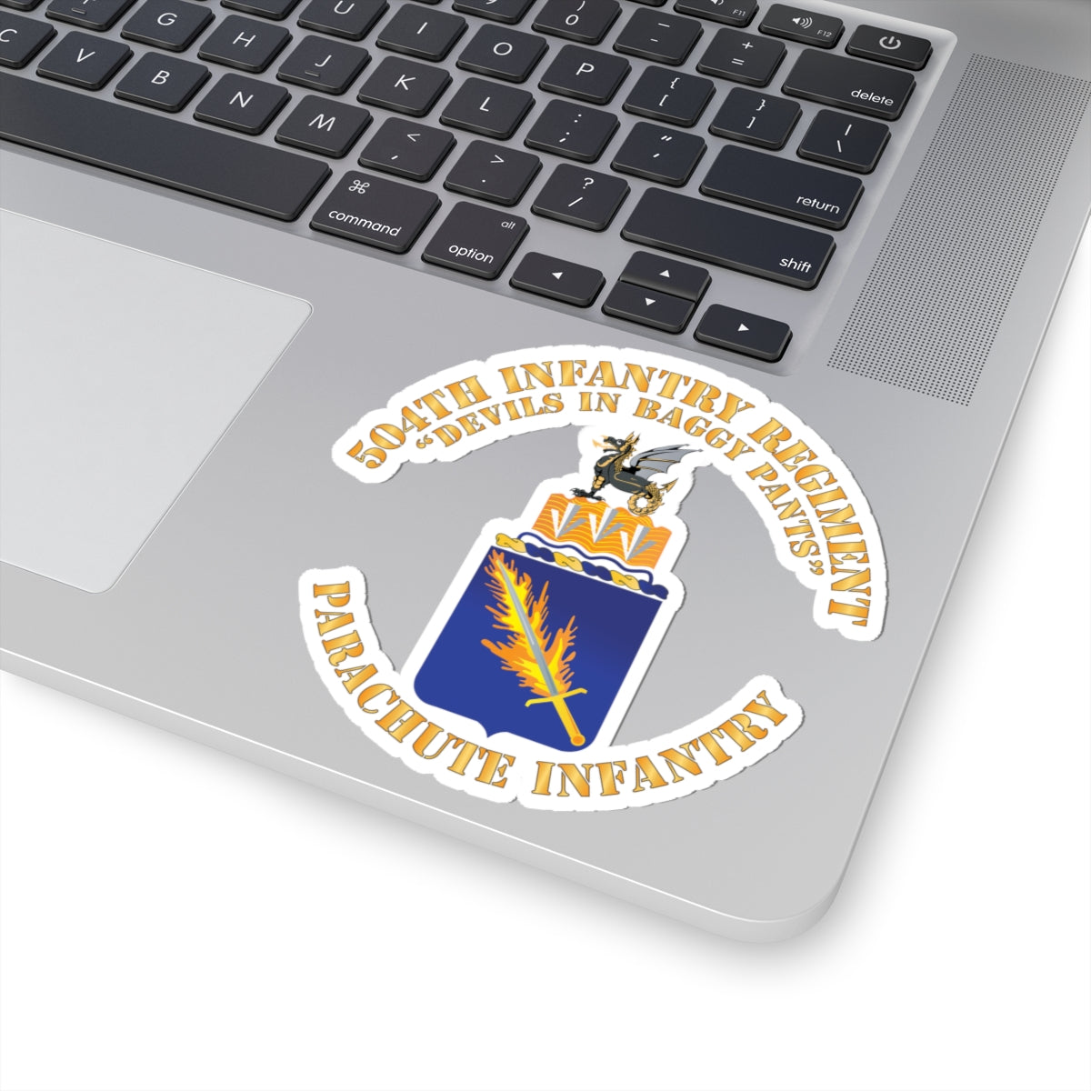 Kiss-Cut Stickers - Army - COA - 504th Infantry Regiment