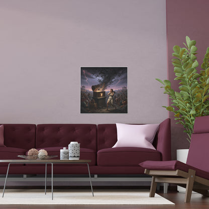 Indoor and Outdoor Silk Posters - Pandoras box