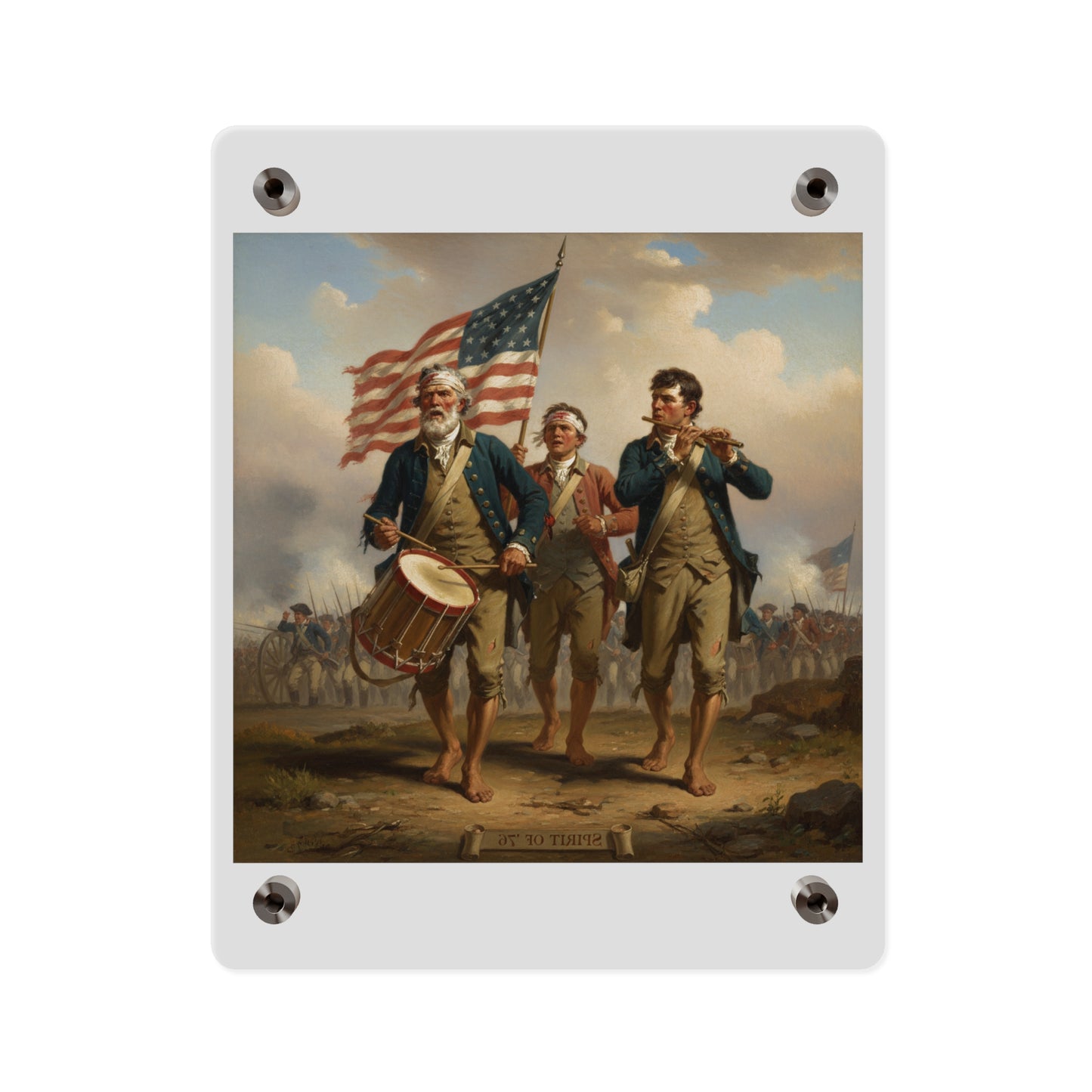 Acrylic Wall Art Panel - Spirit of 76