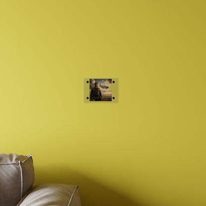 Acrylic Wall Art Panel - Army Air Corps Pilot