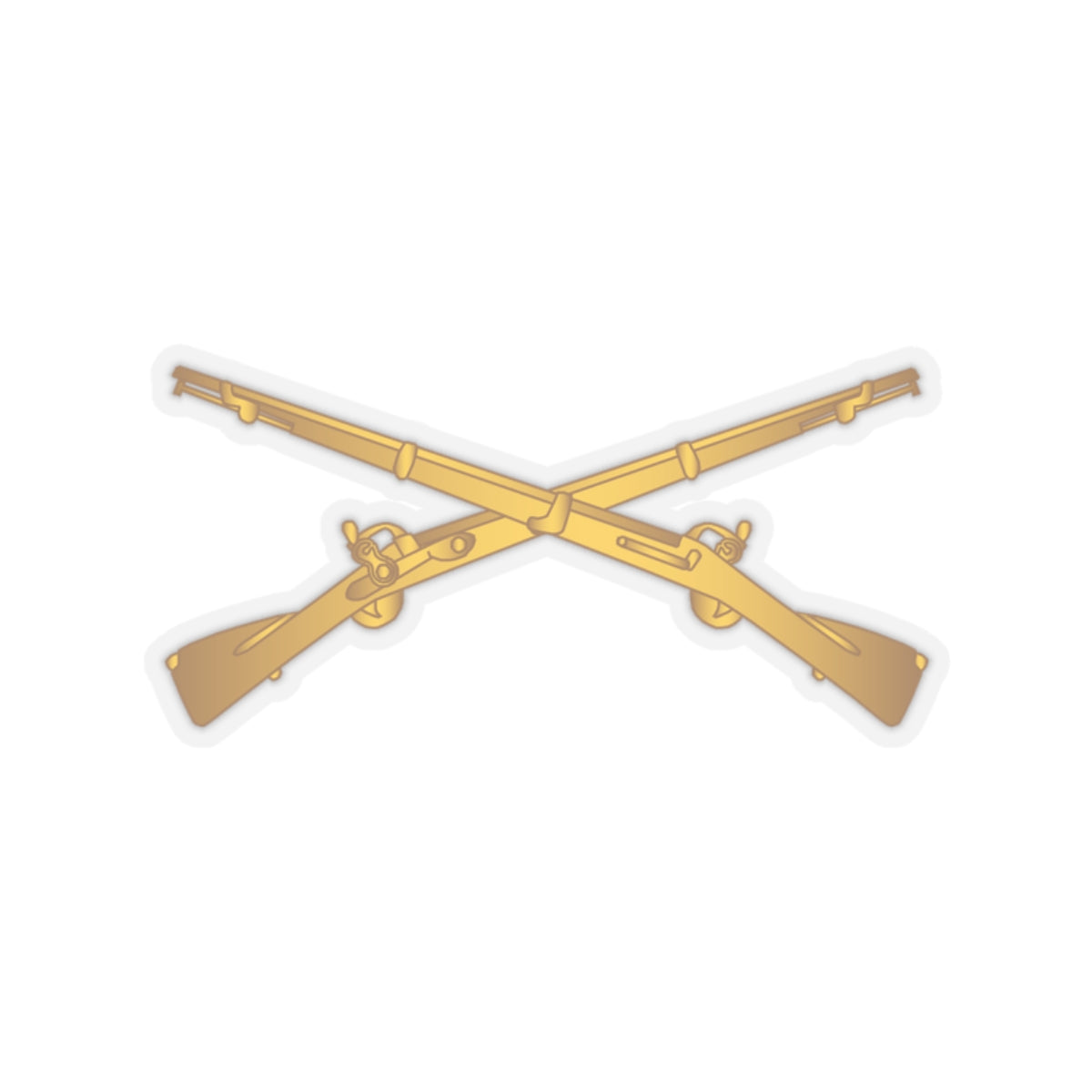 Kiss-Cut Stickers - Army - Infantry Branch wo Txt