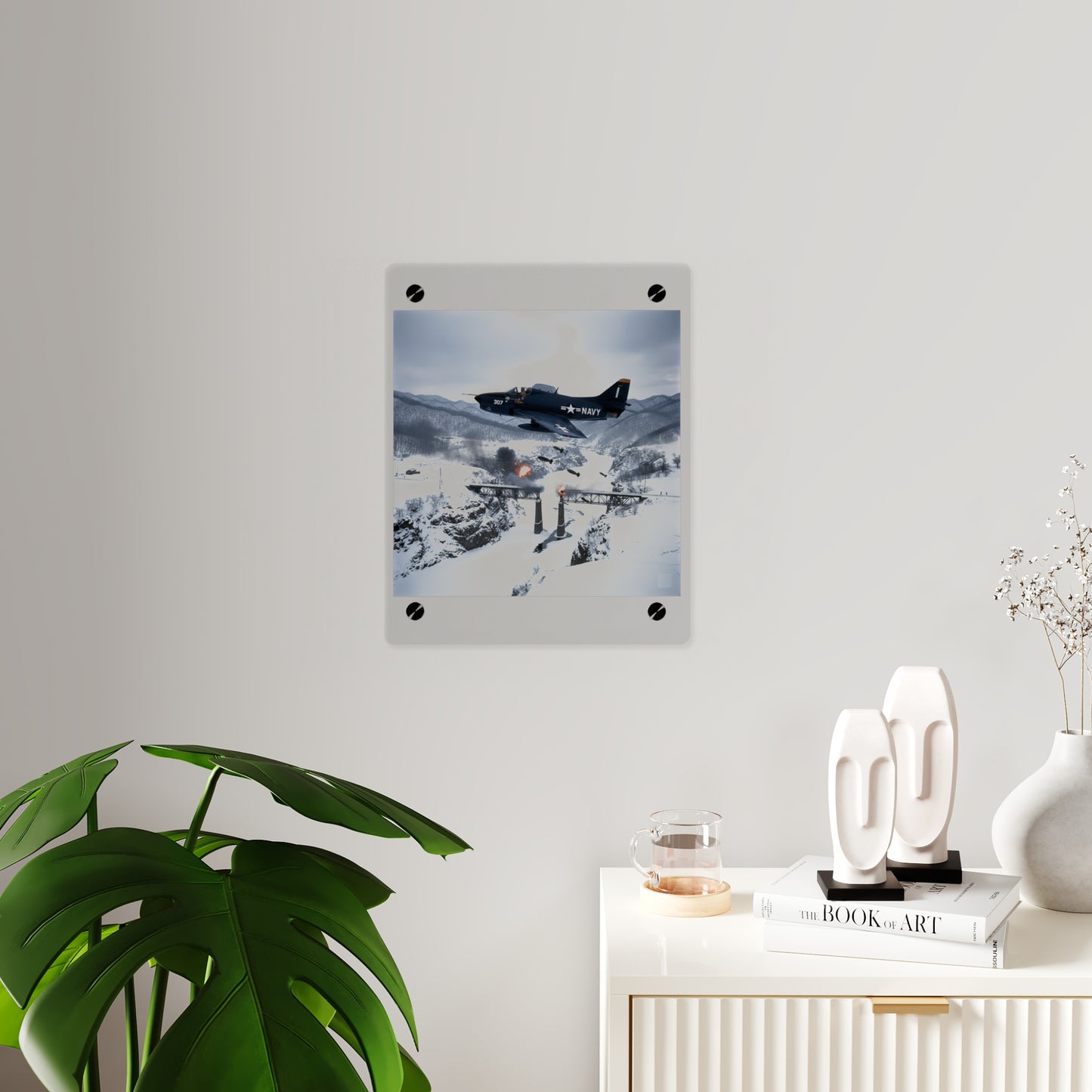 Acrylic Wall Art Panel - Attack at Majon-ni and Samdong-ni during Korean War