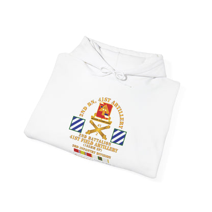 Unisex Heavy Blend™ Hooded Sweatshirt - Army - 2nd Bn 41st Artillery - 3rd Inf Div - W걊zburg Germany  w COLD SVC