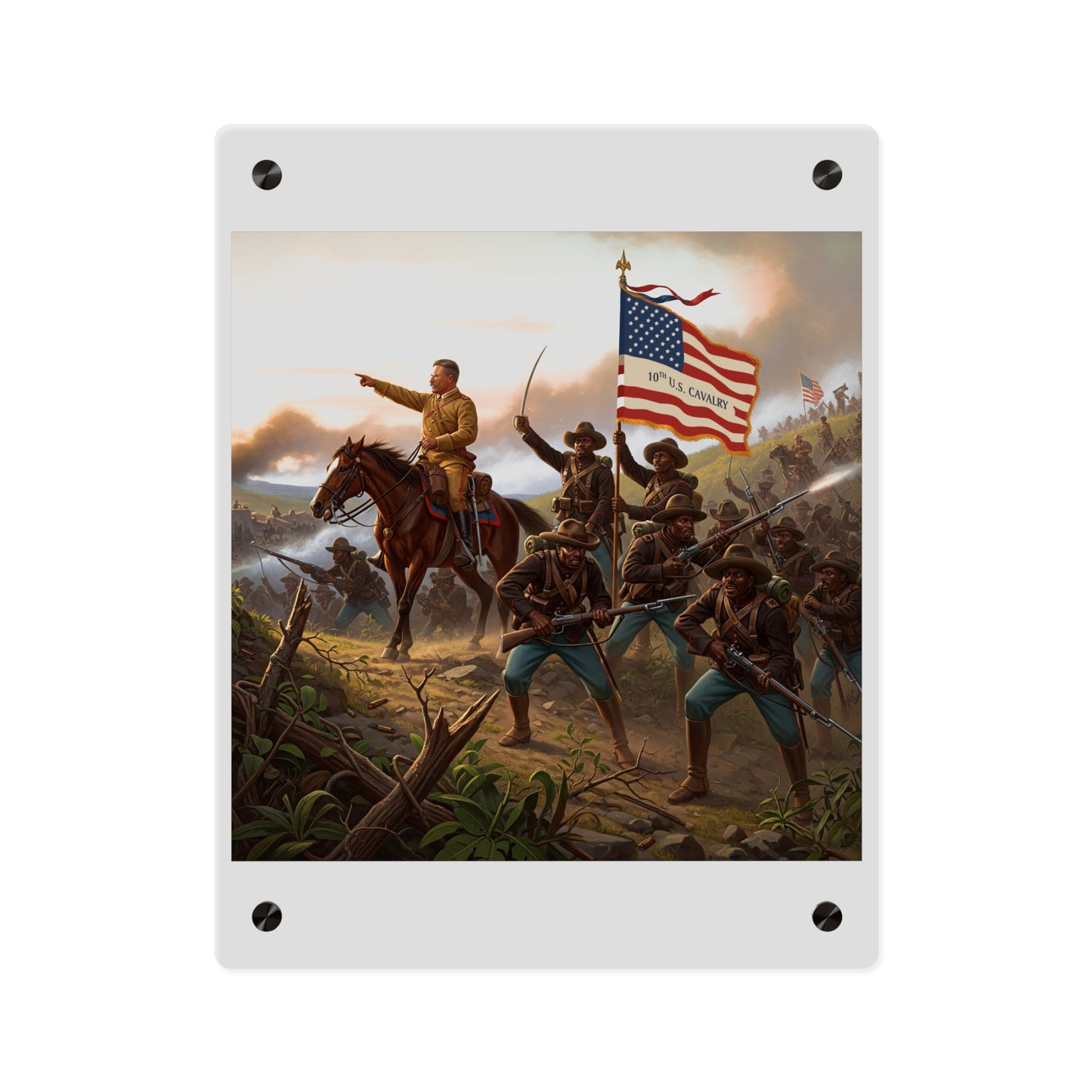 Acrylic Wall Art Panel - Charge up JanJuan Hill