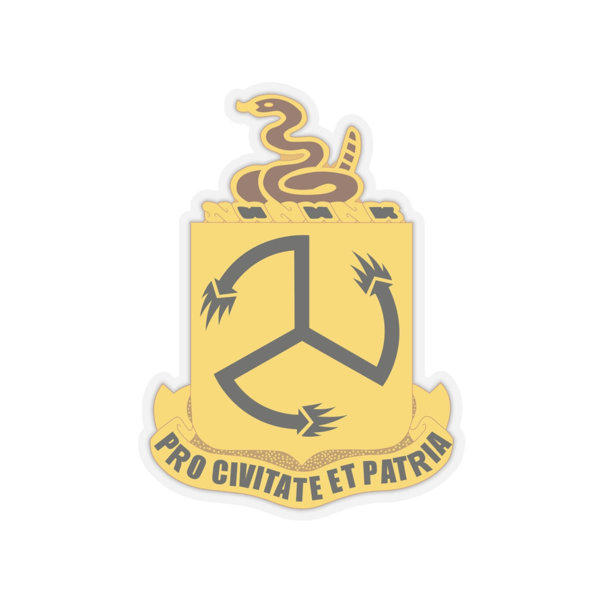 Kiss-Cut Stickers - 200th Infantry Regiment - DUI wo Txt