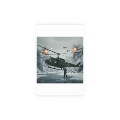 Indoor and Outdoor Silk Posters - Rescue Mission from Majon-ni and Samdong-ni attack - Korean War