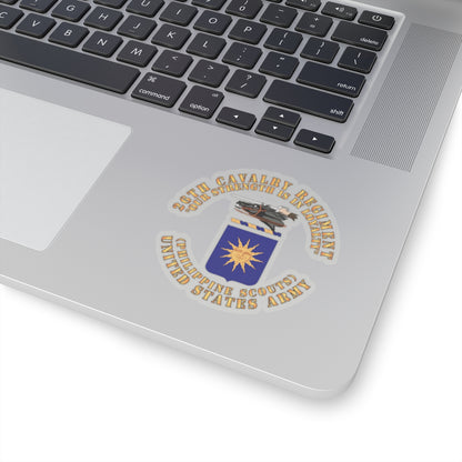 Kiss-Cut Stickers - Army - COA - 26th Cavalry Regiment (Philippine Scouts)  - Our Strength