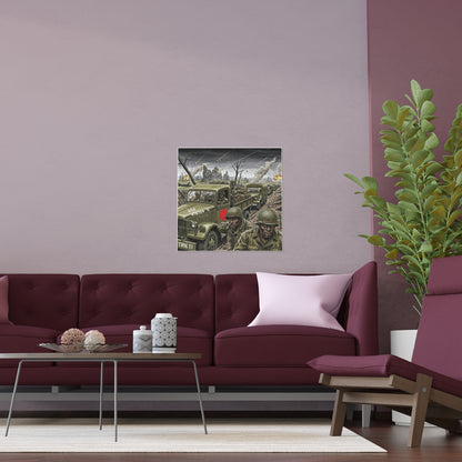 Indoor and Outdoor Silk Posters - RedBall Express w RB