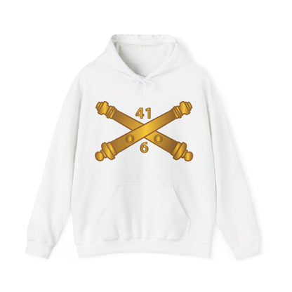 Unisex Heavy Blend™ Hooded Sweatshirt - Army - 6th Bn 41st Artillery  w Branch X 300