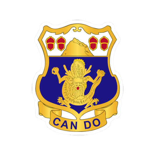 Kiss-Cut Stickers - Army - 15th Infantry Regiment - DUI wo Txt X 300