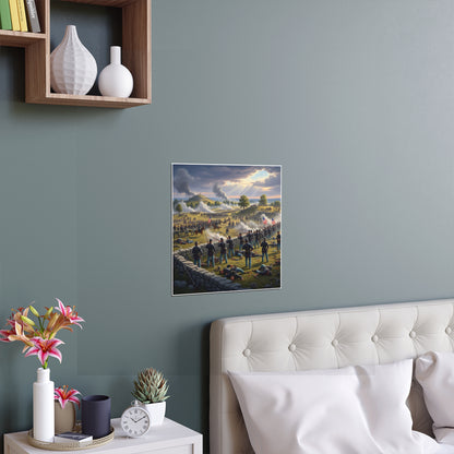 Indoor and Outdoor Silk Posters - Battle of Gettysburg