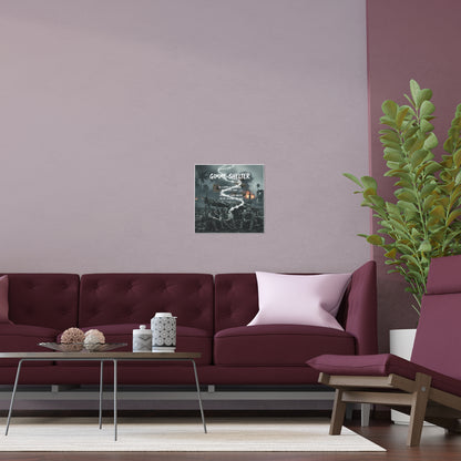 Indoor and Outdoor Silk Posters - Giveme Shelter X 2024