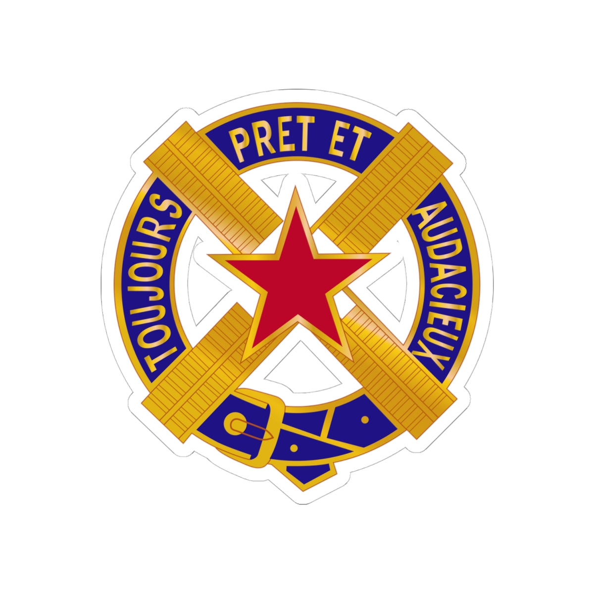 Kiss-Cut Stickers - Army  - 303rd Armored Cavalry Regiment wo Txt