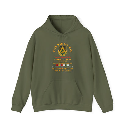 Unisex Heavy Blend™ Hooded Sweatshirt - Army - Cold War Vet -  240th Cavalry Regiment - Owensboro, Kentucky w COLD SVC