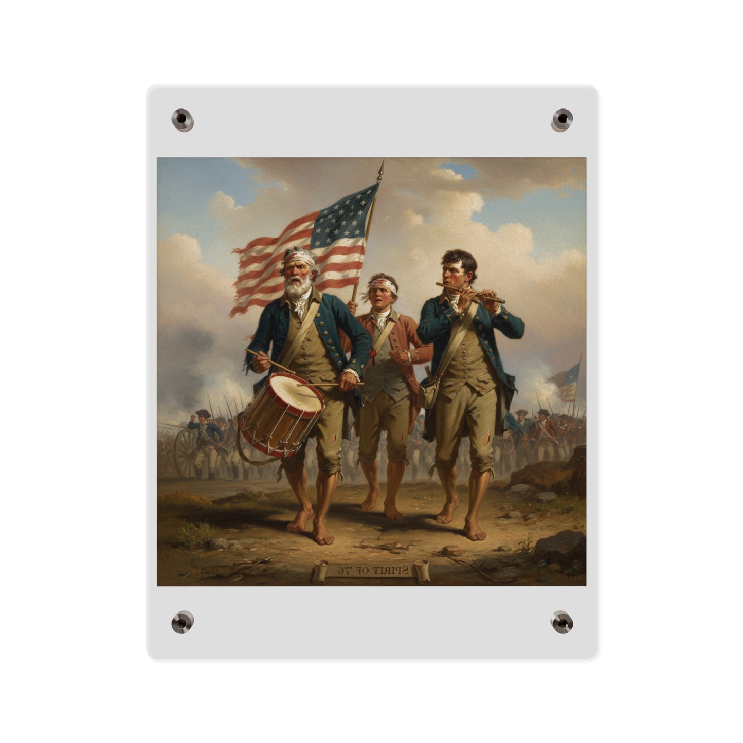 Acrylic Wall Art Panel - Spirit of 76