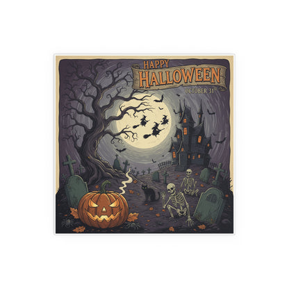 Indoor and Outdoor Silk Posters - Halloween