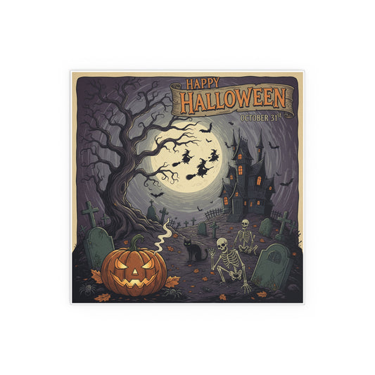Indoor and Outdoor Silk Posters - Halloween