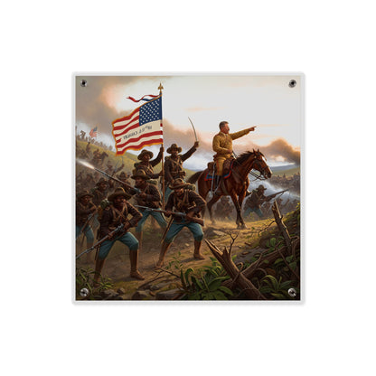 Acrylic Wall Art Panel - Charge up JanJuan Hill