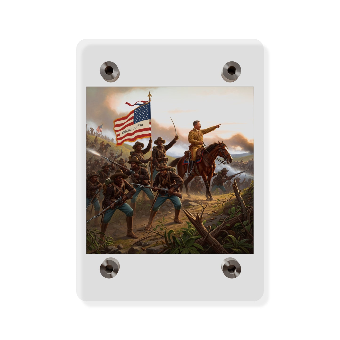 Acrylic Wall Art Panel - Charge up JanJuan Hill