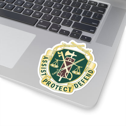 Kiss-Cut Stickers - Military Police Corps Regimental DUI wo Txt