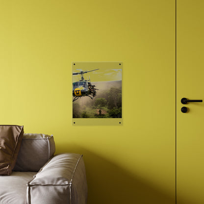 Acrylic Wall Art Panel - 1st Cavalry Division - Air Assault - Vietnam