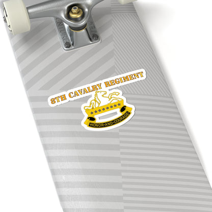 Kiss-Cut Stickers - Army - 8th Cavalry Regiment