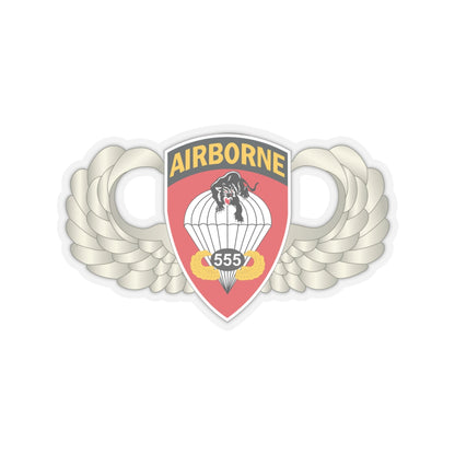 555th Parachute Infantry Battalion SSI sticker