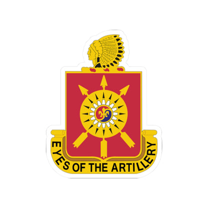 Kiss-Cut Stickers - Army - 171st Field Artillery Regiment - DUI wo Txt X 300