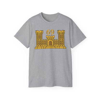 Unisex Ultra Cotton Tee - Army - 69th Engineer Battalion - ENG Branch wo Txt X 300