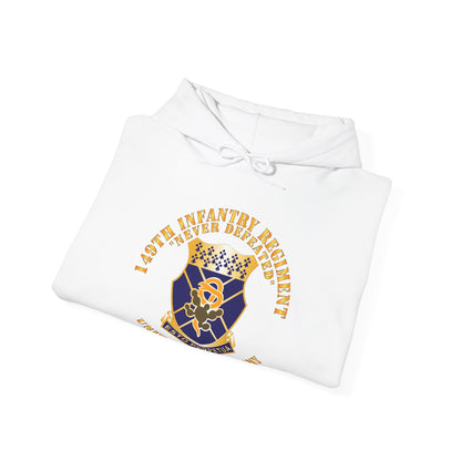 Unisex Heavy Blend™ Hooded Sweatshirt - Army -  149th Infantry Regiment - US Army - COA X 300
