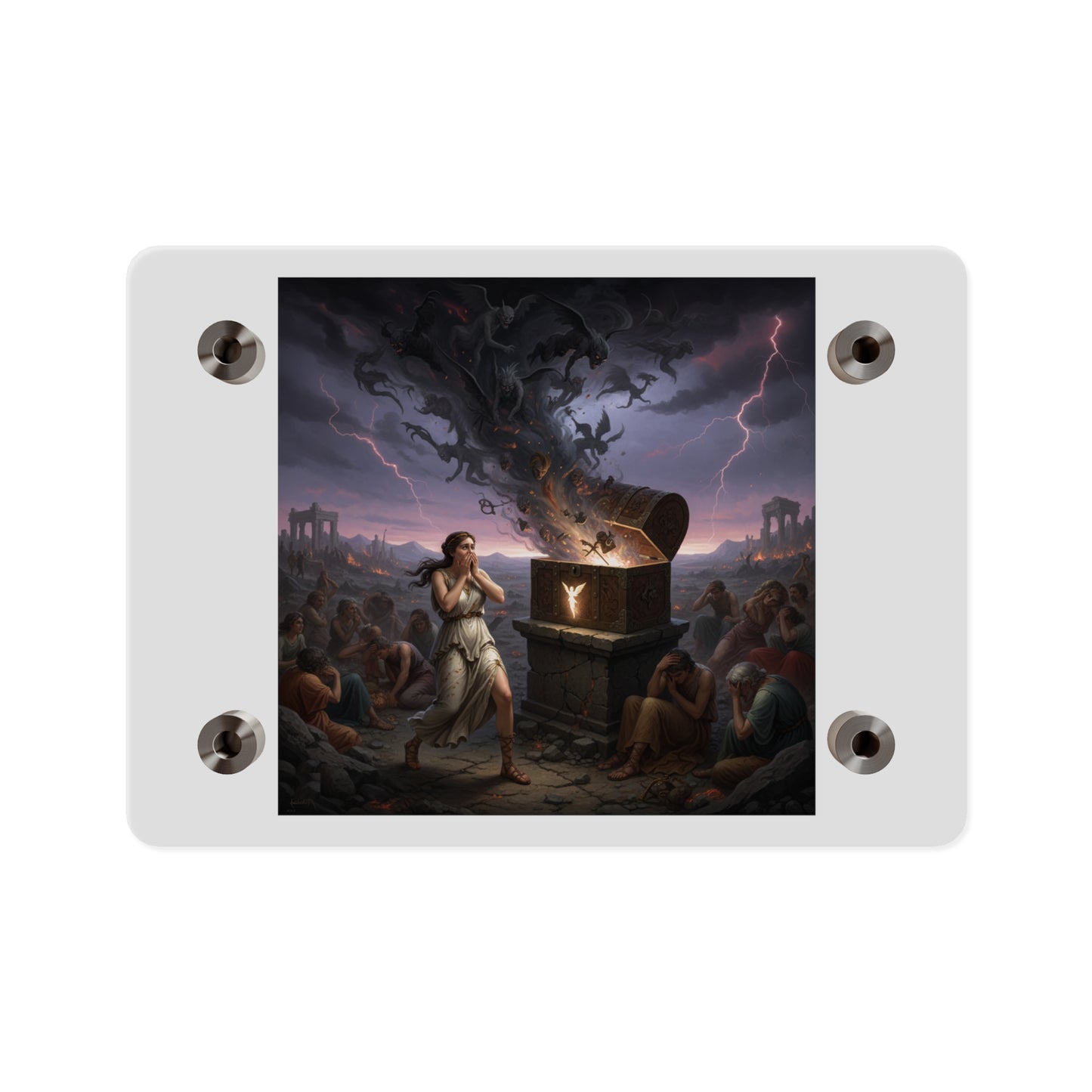 Acrylic Wall Art Panel - Pandoras box