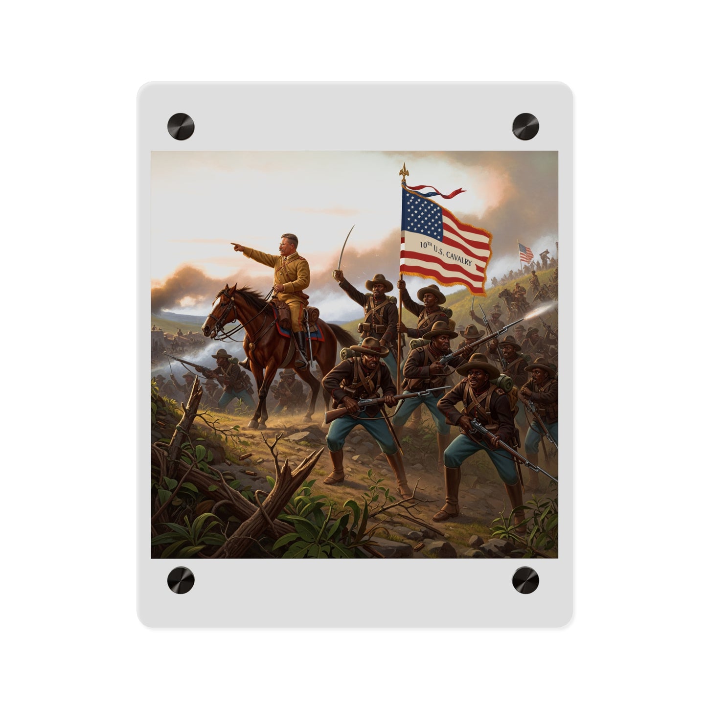 Acrylic Wall Art Panel - Charge up JanJuan Hill