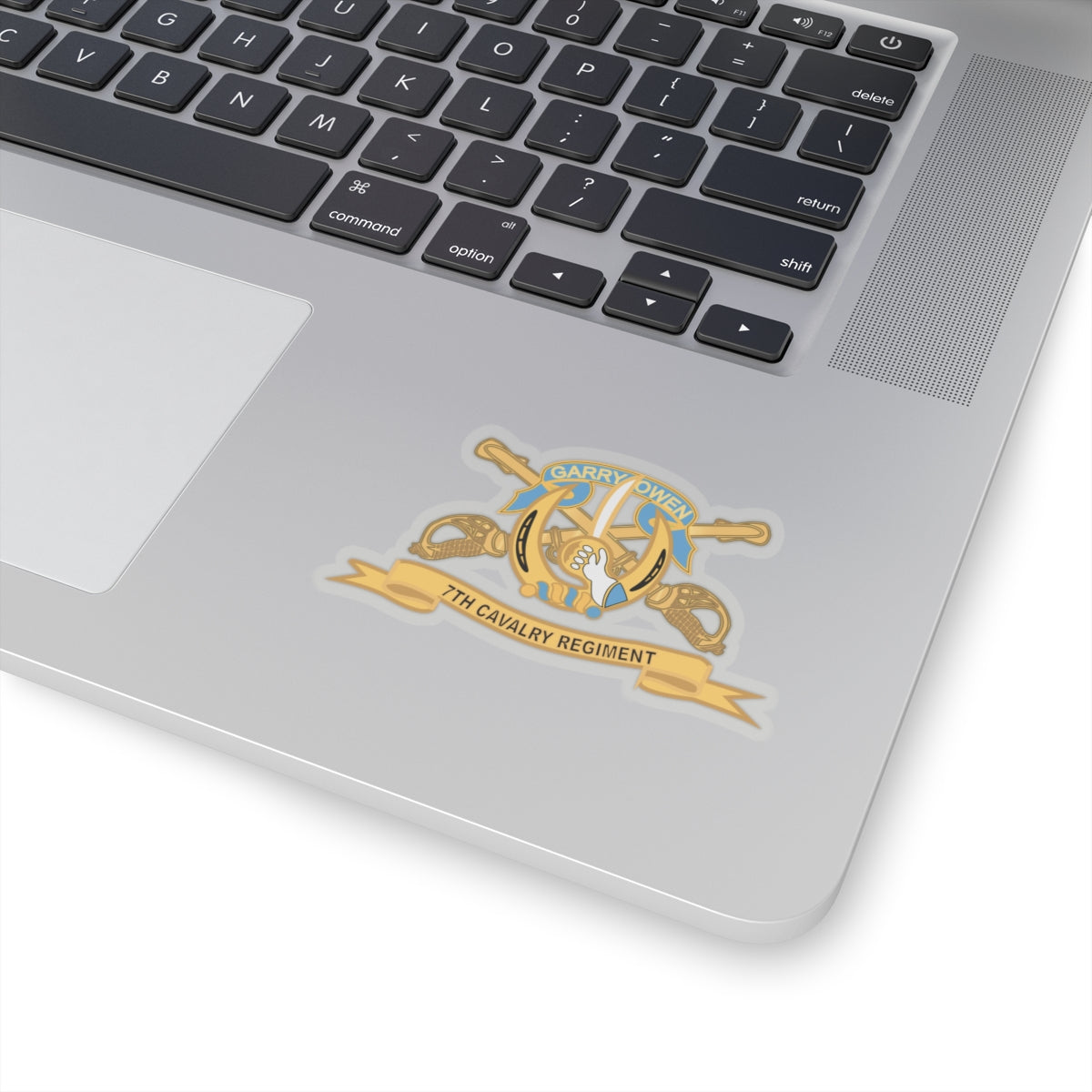 Kiss-Cut Stickers - Army  - 7th Cavalry Regiment w Br - Ribbon X 300