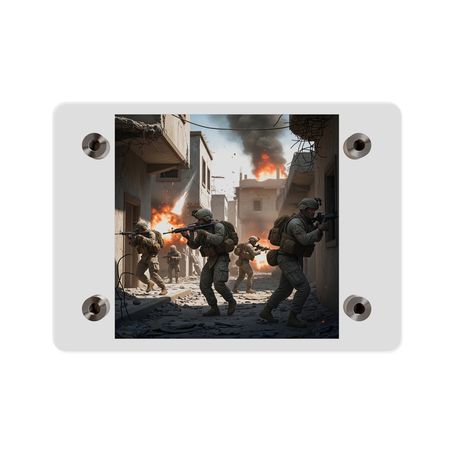 Acrylic Wall Art Panel - 2nd Battle of Fallajuh Iraq War
