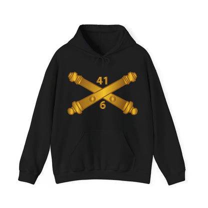 Unisex Heavy Blend™ Hooded Sweatshirt - Army - 6th Bn 41st Artillery  w Branch X 300