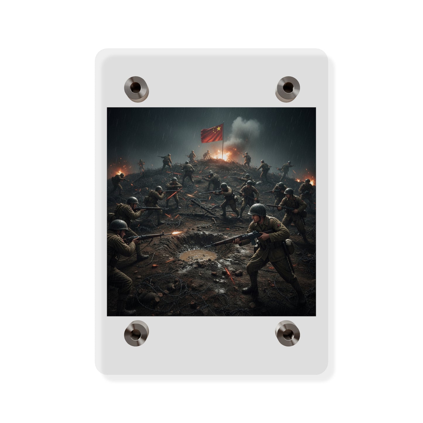 Acrylic Wall Art Panel - PorkChop Hill - Korean War