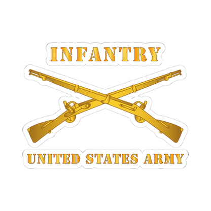 Kiss-Cut Stickers - Army - Infantry - Branch - US Army X 300