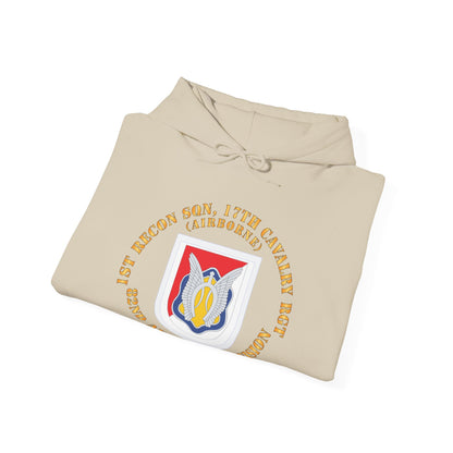 Unisex Heavy Blend™ Hooded Sweatshirt - Army - Flash - 1st Recon Sqn, 17th Cavalry Regiment - Airborne X 300