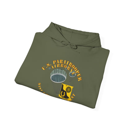 Unisex Heavy Blend™ Hooded Sweatshirt - Army - US Paratrooper - 91st Cavalry Regiment X 300