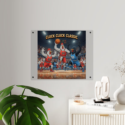 Acrylic Wall Art Panel - Chicken Classic